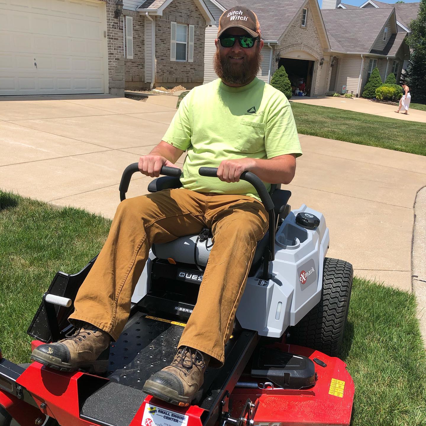 Veteran Gets Brand New Lawn Mower!